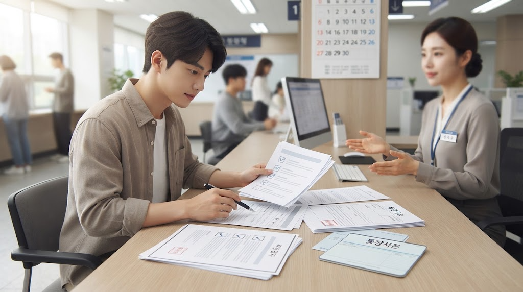확정일자 계약서와 통장사본 챙기는 청년월세 특별지원 신청 서류 6 청년월세 특별지원 신청 서류 관련 이미지 5
